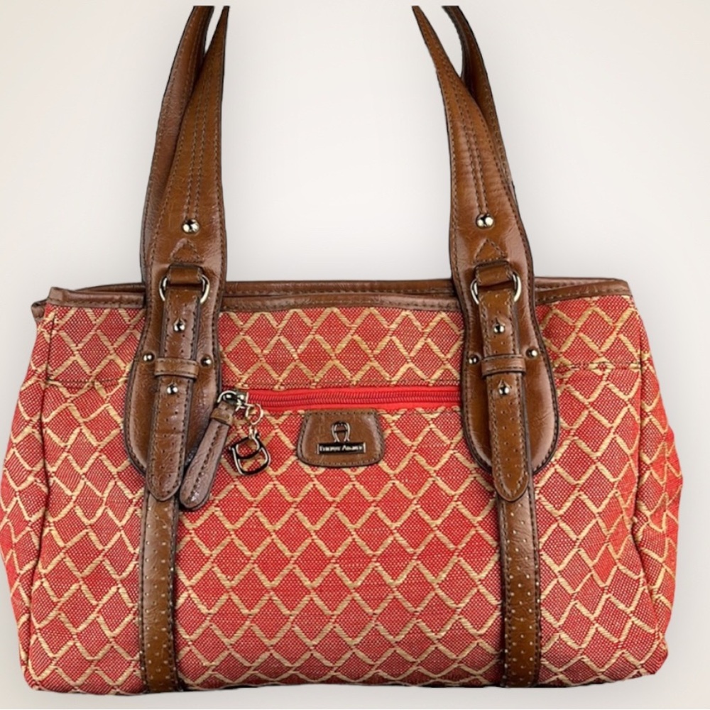 Etienne Aigner Canvas Shoulder Bag - Picture 13 of 13